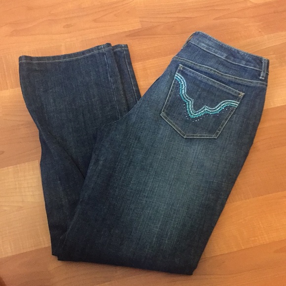 Talbots Stretch Bootcut Jeans - Picture 1 of 5